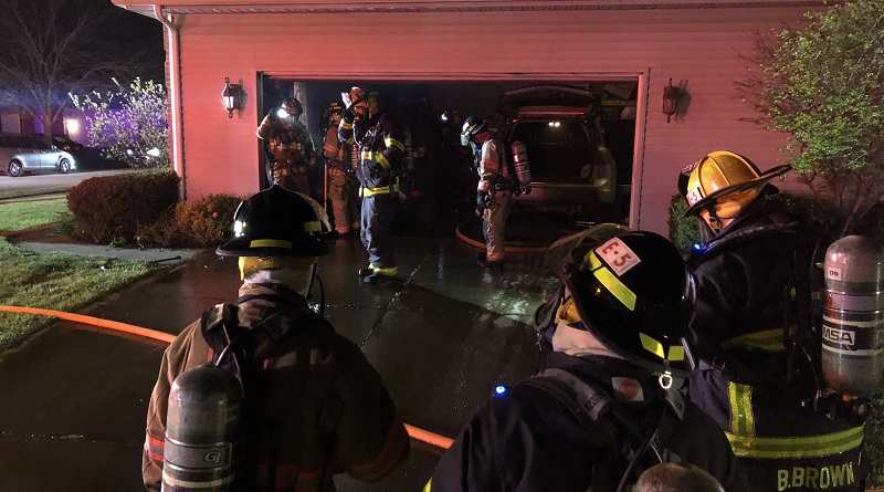 Vehicle ignites inside garage of Columbus home - 101.5 WKKG