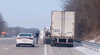 Truck driver arrested after denying accident on I-65 - 101.5 WKKG